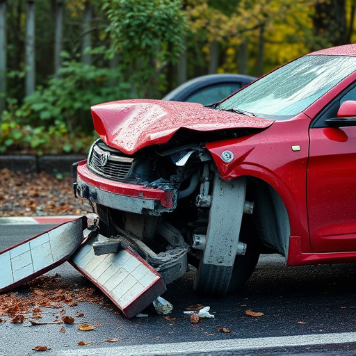car crash damage