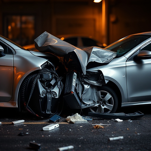 car crash damage