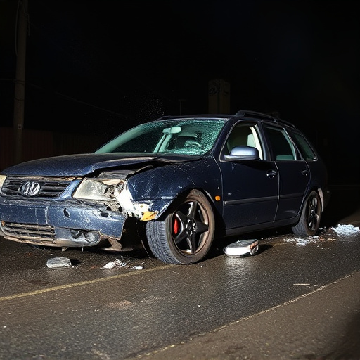 car crash damage