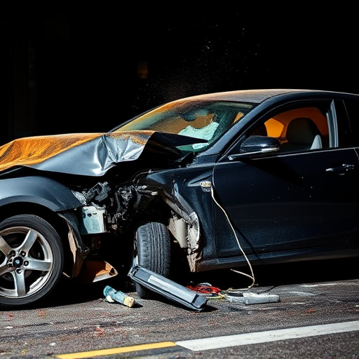 car crash damage