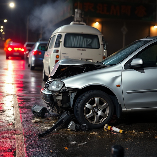 car crash damage
