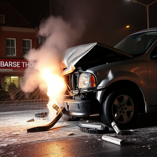 car crash damage