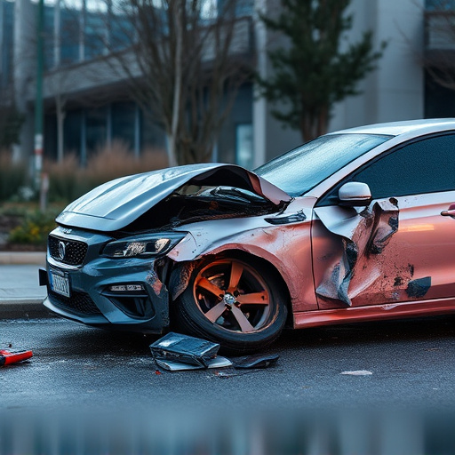 car crash damage