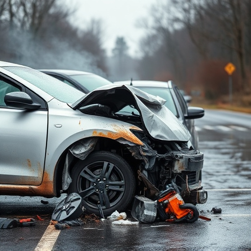 car crash damage
