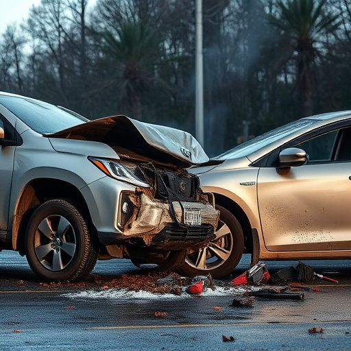 car crash damage