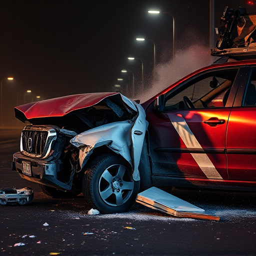 car crash damage