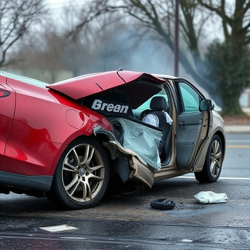 car crash damage