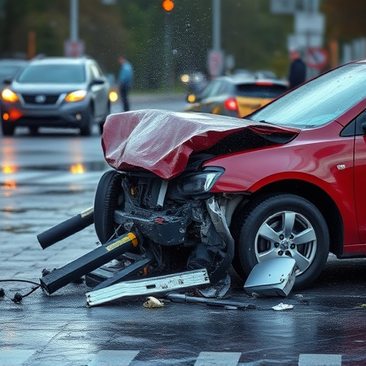 car crash damage