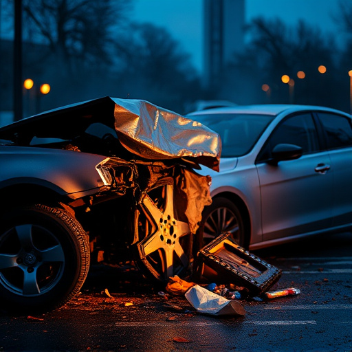 car crash damage