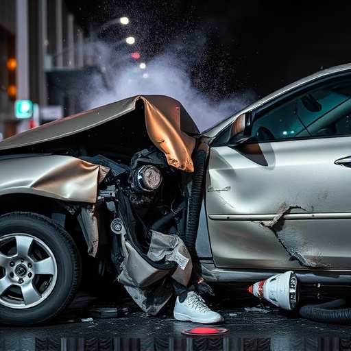 car crash damage
