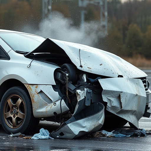 car crash damage
