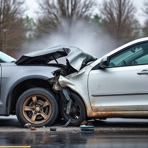 car crash damage