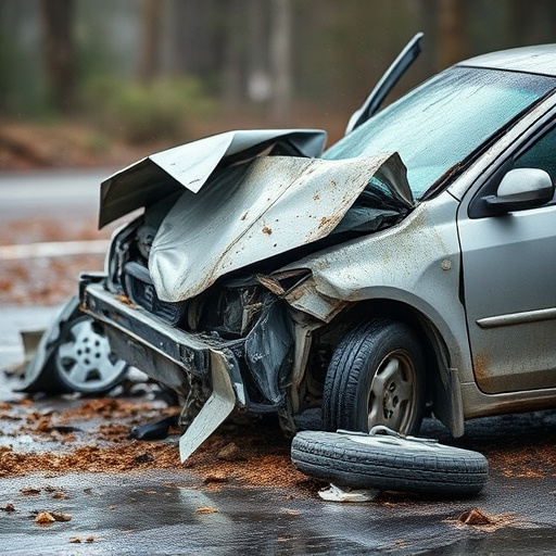 car crash damage