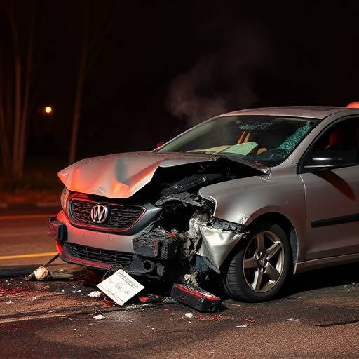 car crash damage