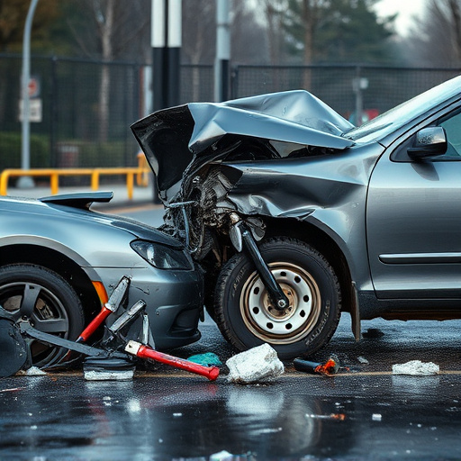 car crash damage