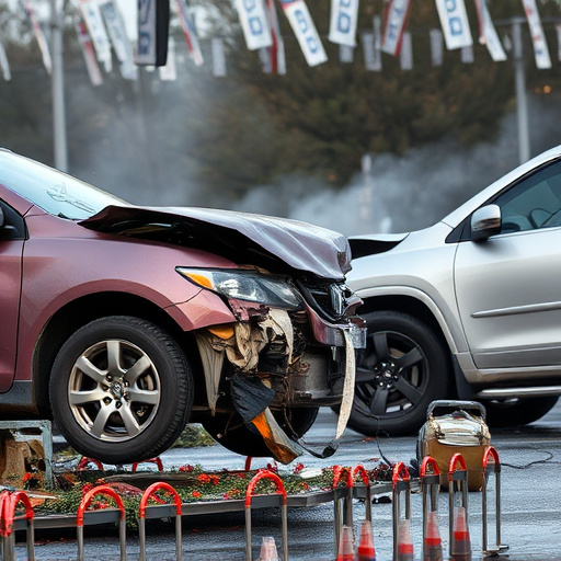 car crash damage