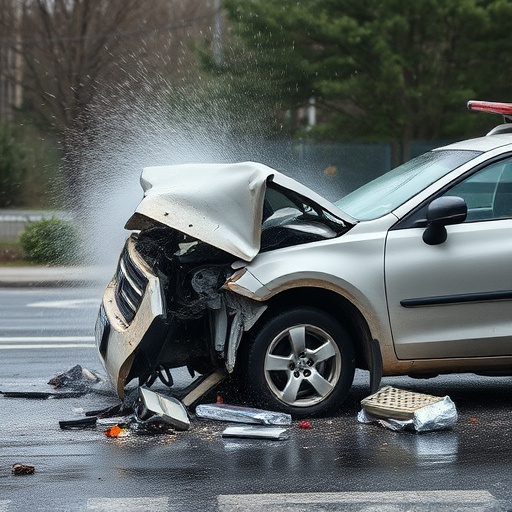 car crash damage