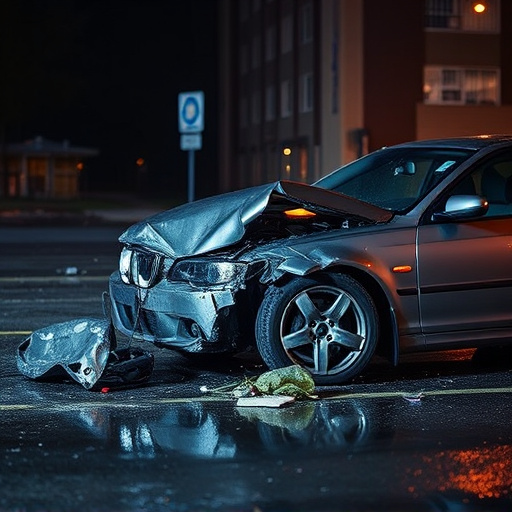 car crash damage