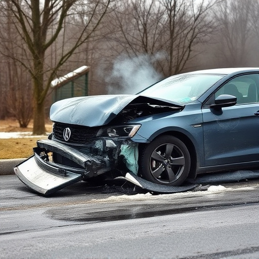 car crash damage