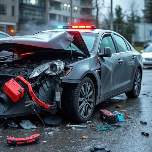 car crash damage