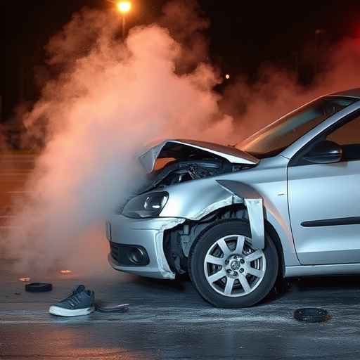 car crash damage