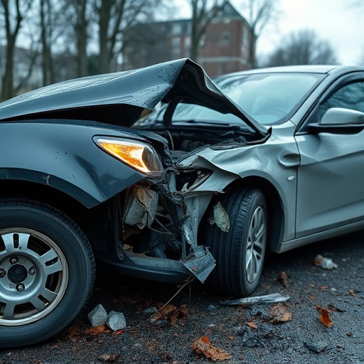 car crash damage