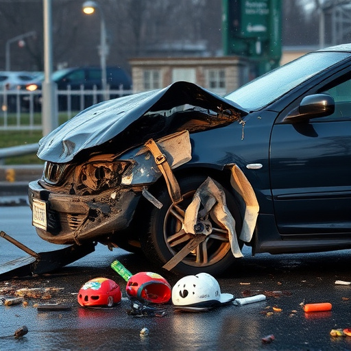 car crash damage