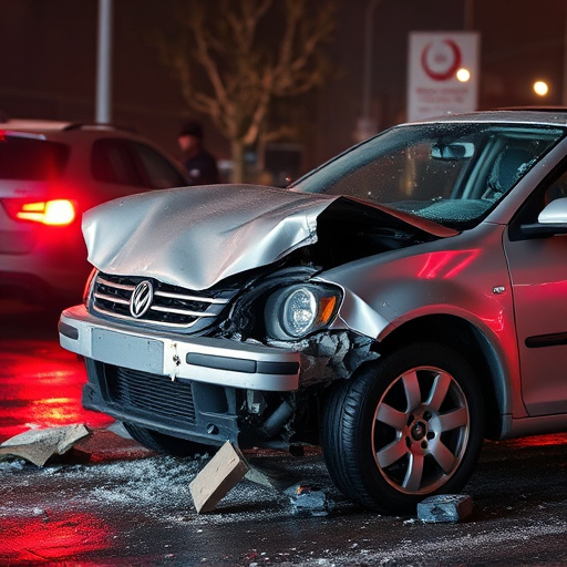 car crash damage