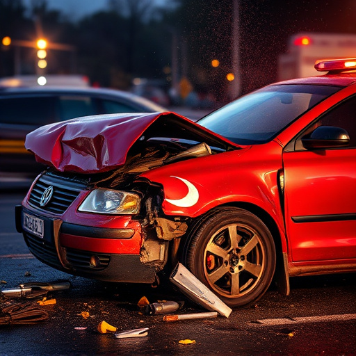 car crash damage