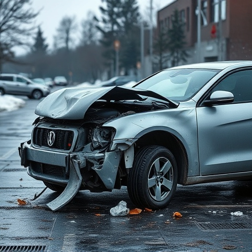 car crash damage