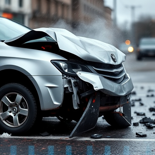car crash damage