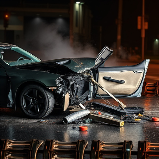car crash damage