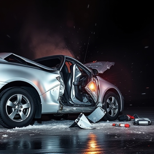 car crash damage