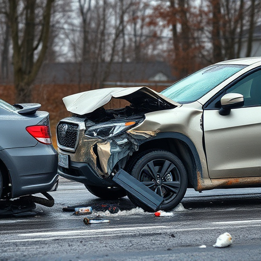 car crash damage
