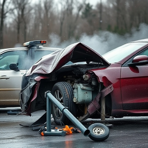 car crash damage
