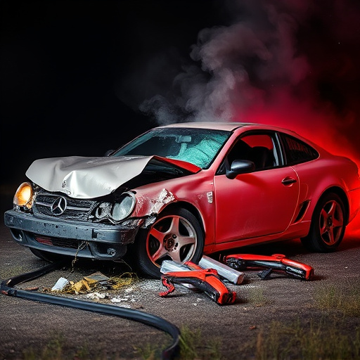 car crash damage