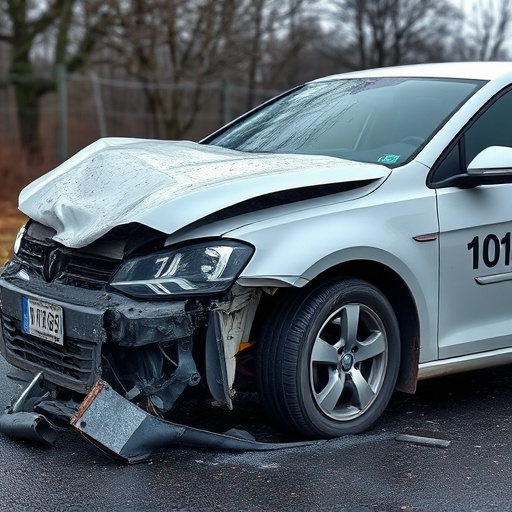 car crash damage