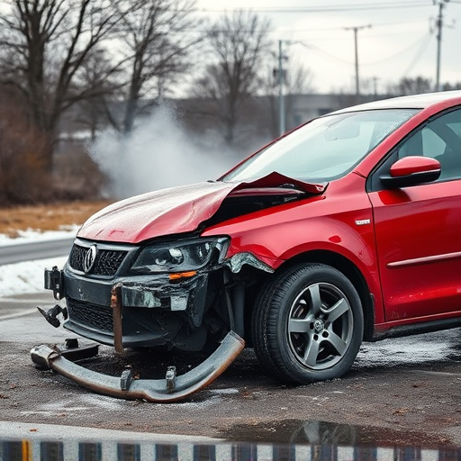 car crash damage