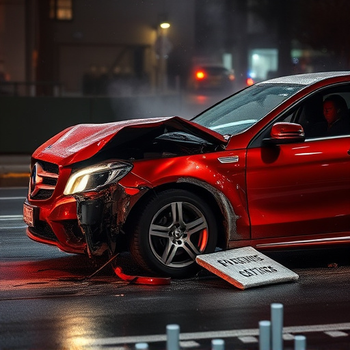 car crash damage