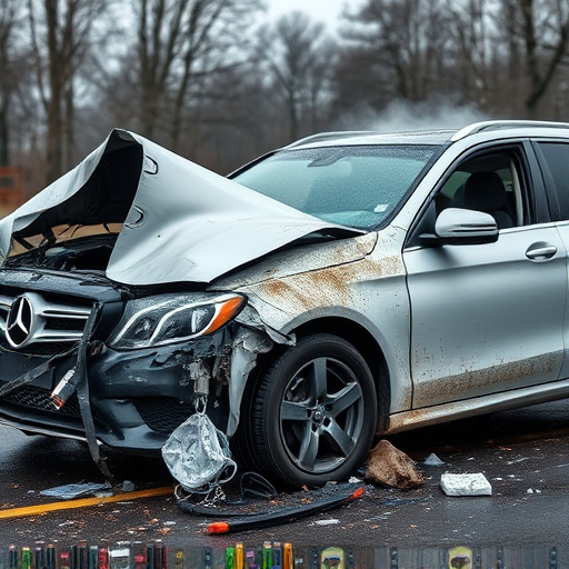 car crash damage