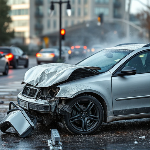 car crash damage