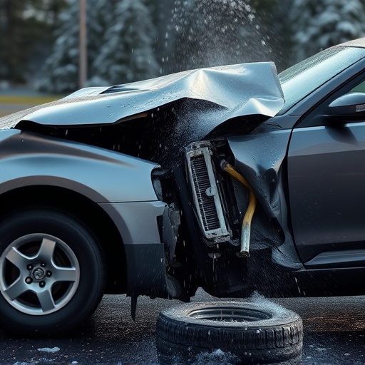 car crash damage