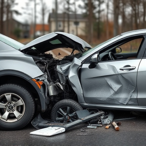 car crash damage