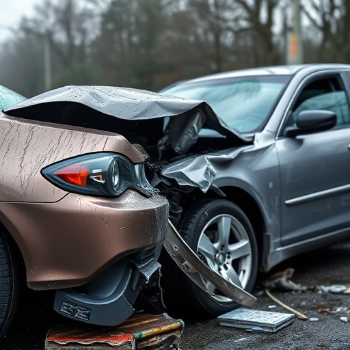 car crash damage