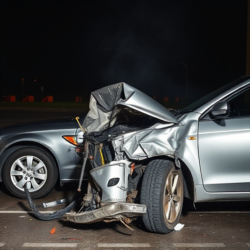 car crash damage