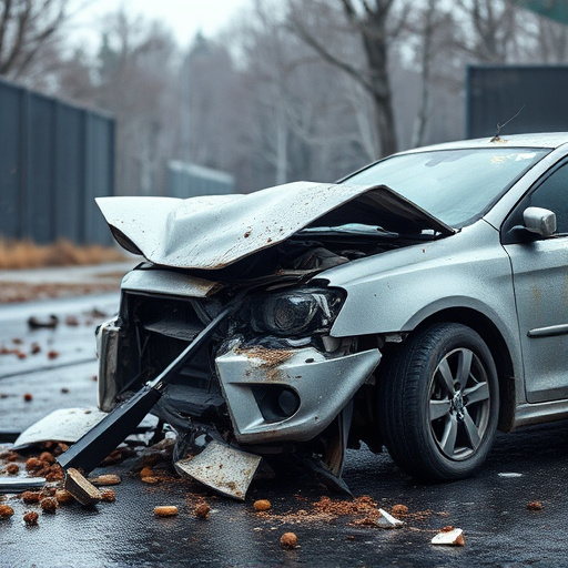 car crash damage