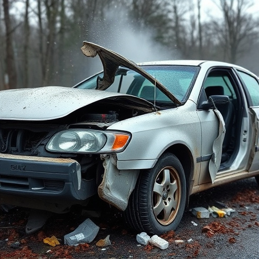 car crash damage