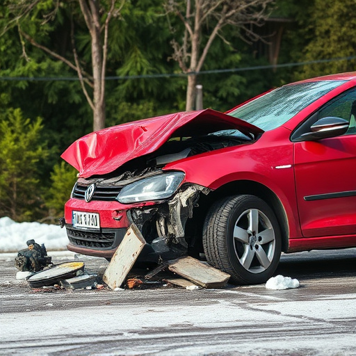 car crash damage