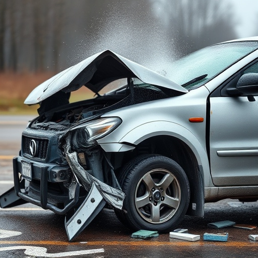 car crash damage
