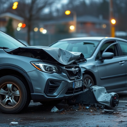 car crash damage